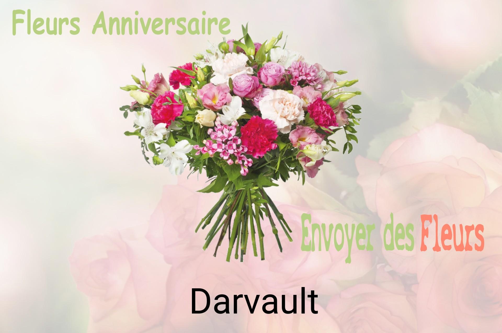 Bouquet de fleurs d’anniversaire livré à Darvault